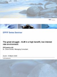 The great struggle - ALM in a high benefit, low interest rate environment